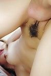 Gorgeous Asian Aya Sakuraba hones her oral sex skills and takes her lovers cum shots