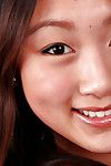 Amatorskie Azji solo Dziewczyna Evelyn Lin wyjawienie małe cycki po rozbiórki nagie