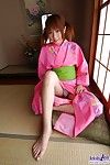 Азии Гейша таэко Кумиры это дразнить с ее Волосатые киска и Замечательный круглый приклад