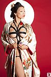 رائعة الآسيوية فاتنة هيرومي أوشيما هو يرتدي حتى في الهوى clothes, و ذلك يجعل لها للغاية تحريضية