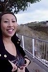 Kinky asian hottie sharon lee banged in public places