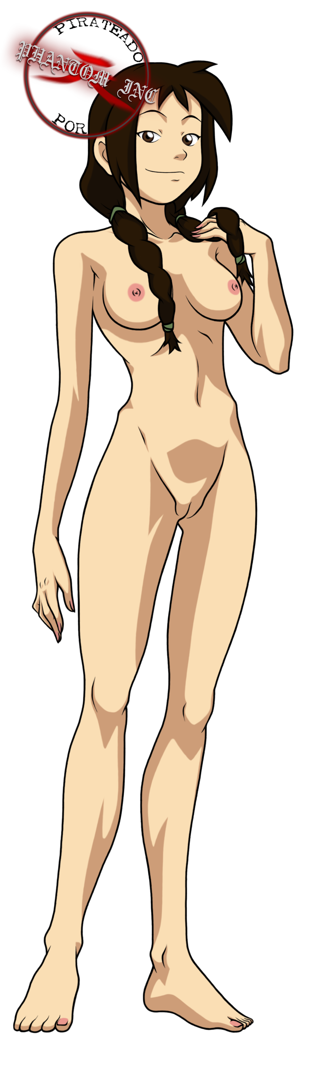 busty teen aus avatar Cartoon sieht sehr sexy