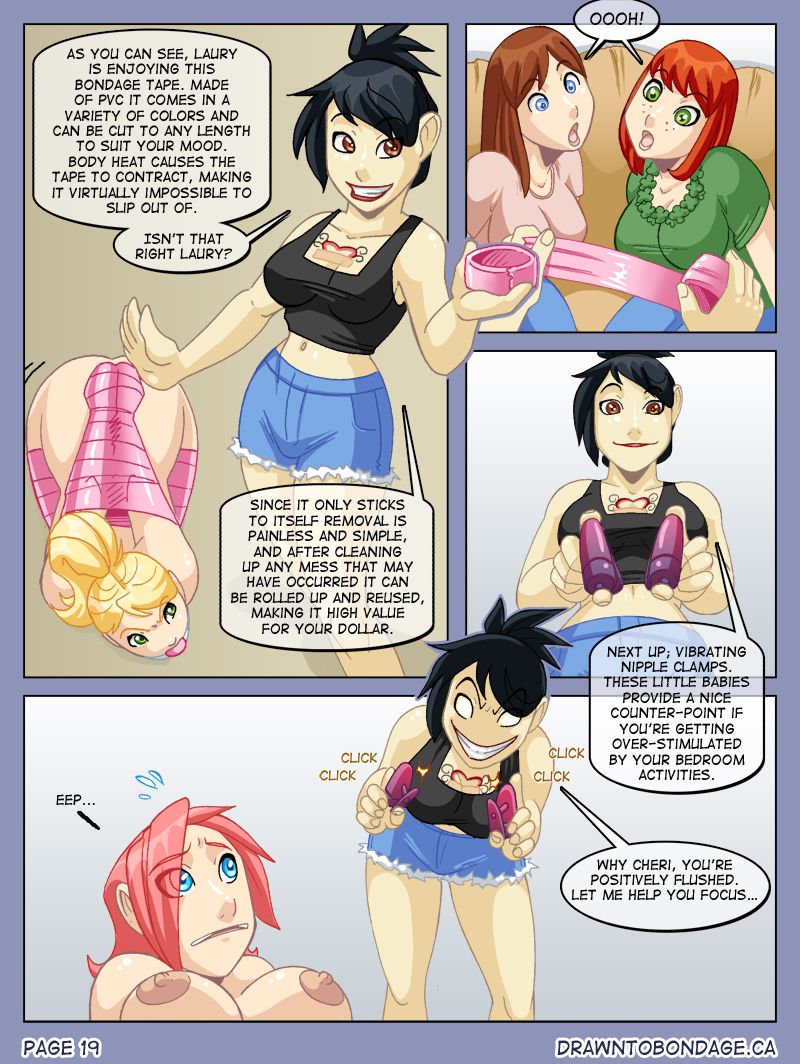 wzajemne masturbacja z napalone lesbijki w komiksy Zdjęcia