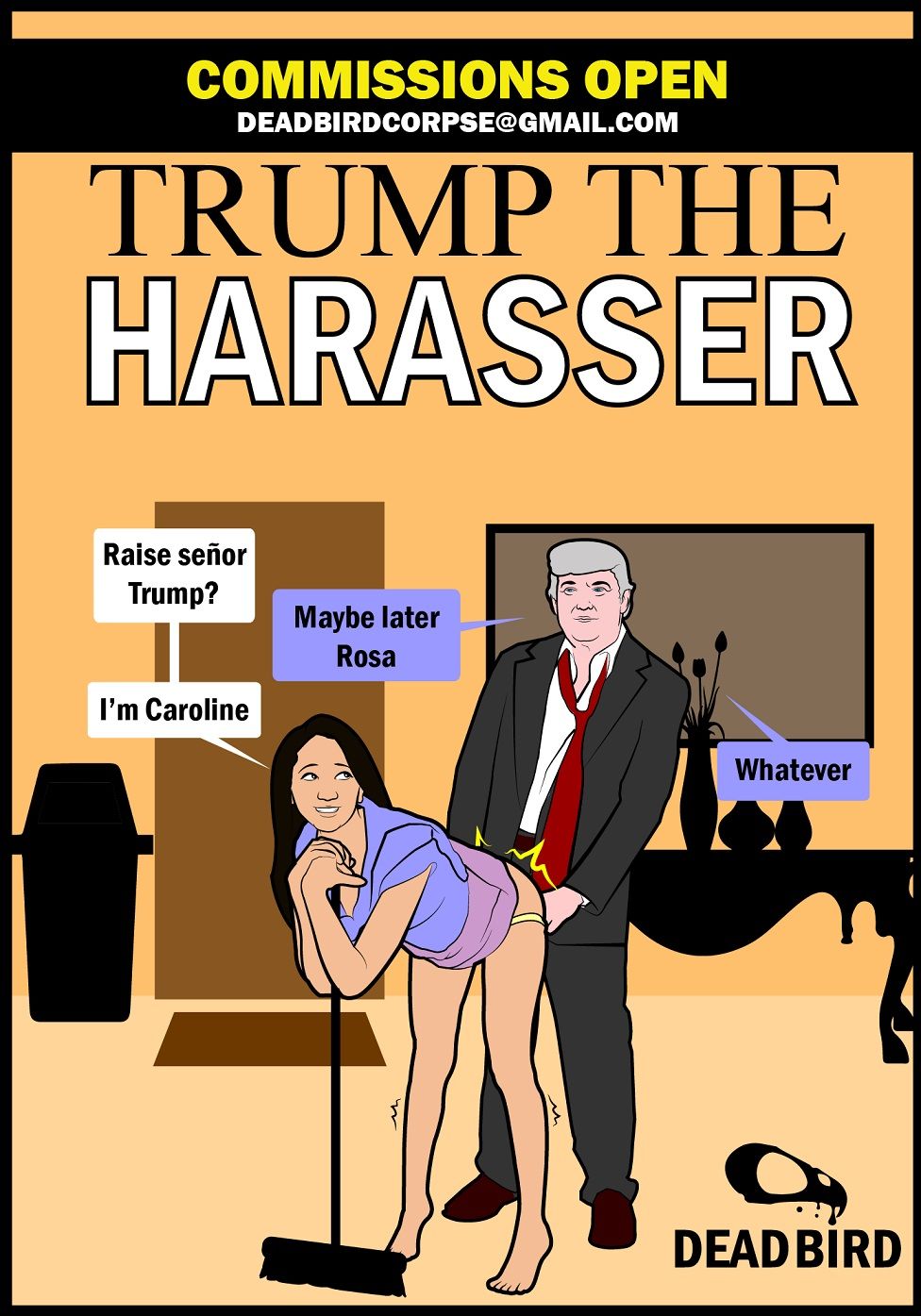 Trump il molestatore