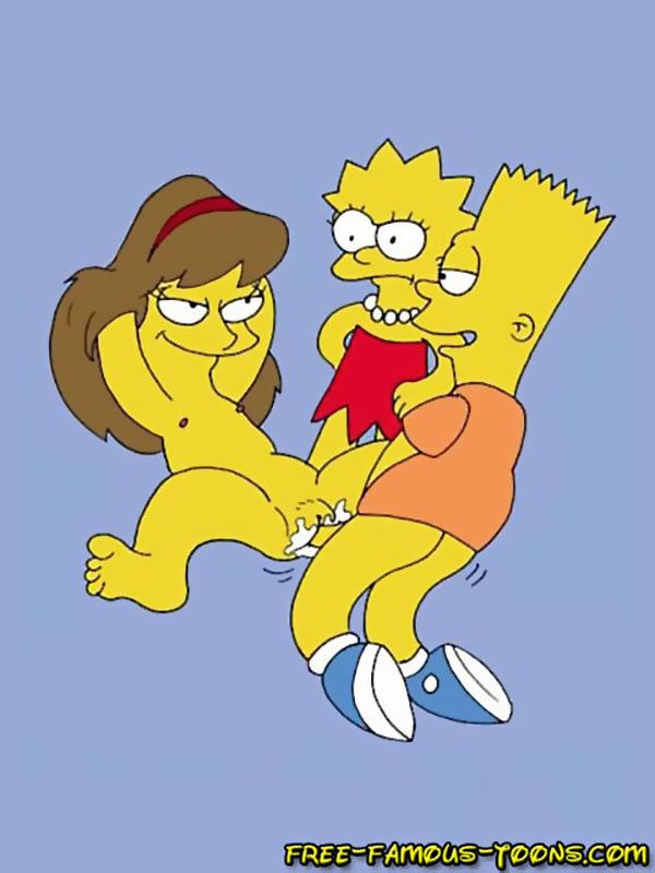 bart und Lisa simpsons Orgie