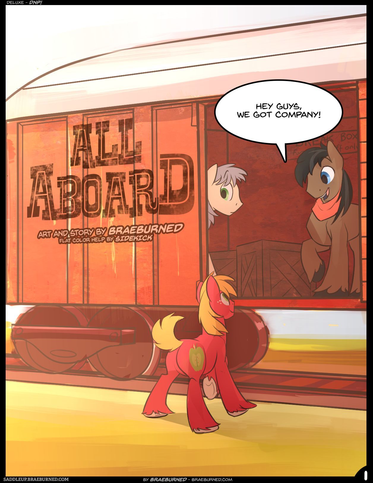 [braeburned] todos a bordo (my pouco pony: Amizade é magic)