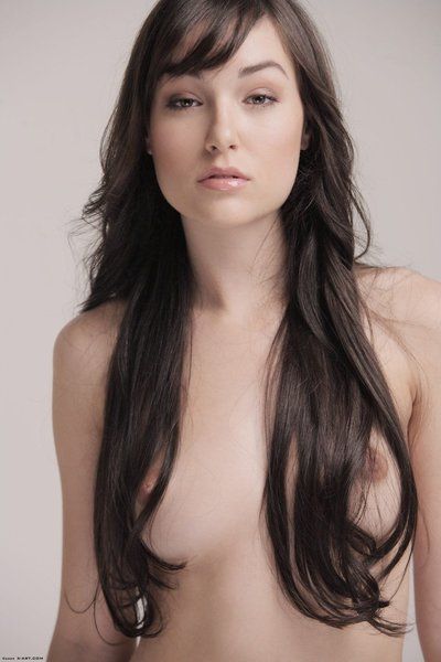 Require haired miniscule titty brunette hair darling Sasha Grey standing topless in inflexible panties
