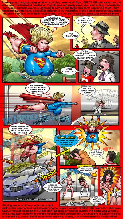 Super Girl porn comics