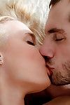 Bodily blonde enjoys rough cock drilling cavernous down her muff