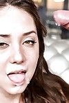 Youthful female pornstar Remy Lacroix catches cum in mouth later on hardcore anal