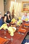 Горячая насыщенный Большой сиськастый ифом Лиза Энн в сексуальная Высокая каблуки получает шлема пиздец после ужин