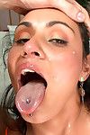 Big booty babe Charley Chase gets her muff banged and eats cum of her lover