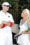 công bằng tóc tennis người chơi Sue Kim cương được chết tiệt và nhận Hãy khuôn mặt