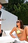 gros seins bikini babe Angelina valentine ivrognes cum après Équitation gros bite :Par: l' piscine
