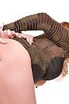 Euro chick Victoria Summers gives oral sex with hands tied and blindfold on