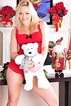 Кокетливый Большой Зад Блондинка Алексис Техас с Супер сексуальная Тело Полоски из из Красный