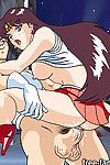 sailormoon und dragonball anime hentai Cartoon Orgie
