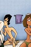 Sıcak Lanet eylem :Tarafından: seksi cartton karakterler