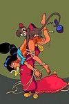aladdin e Jasmine orgias