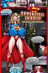 Super girl with super tits in super comics!