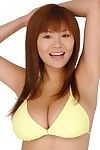 Plus seins oriental girlie Yoko matsugane est Tromper Autour de dans Extrême bikini