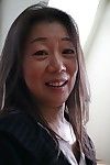 Chiński spokój Brunetka włosy Yoshiko макихара to Pokazując off w Atrakcyjne rury