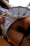 Zarif oryantal ergen fashionmonger Erotik Dans kapalı onu giysiler