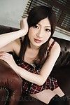Oriental girl Riko Oshima gives tacky oral pleasure pleasures and benefits from perfectly glad with act of love toys & masturbation