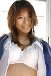 atraente escola chicito Oriental para detri Aino leva ela uniforme fora como antes de longo como este pinto aceita residência