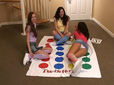 Playing twister involving some be proper of my girlfriends