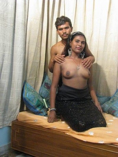 Horny with the addition of contaminated indian slut get nailed hard