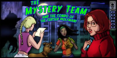 wolfman outlander Scooby Doo Hardcore folla jóvenes las niñas