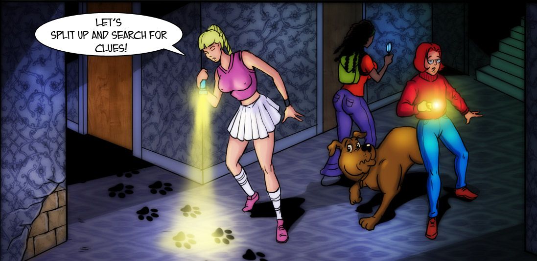 wolfman outlander Scooby Doo Hardcore folla jóvenes las niñas