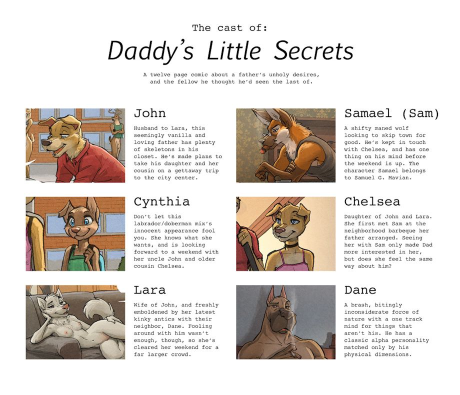 [Zaush] Daddy\'s Little Secrets