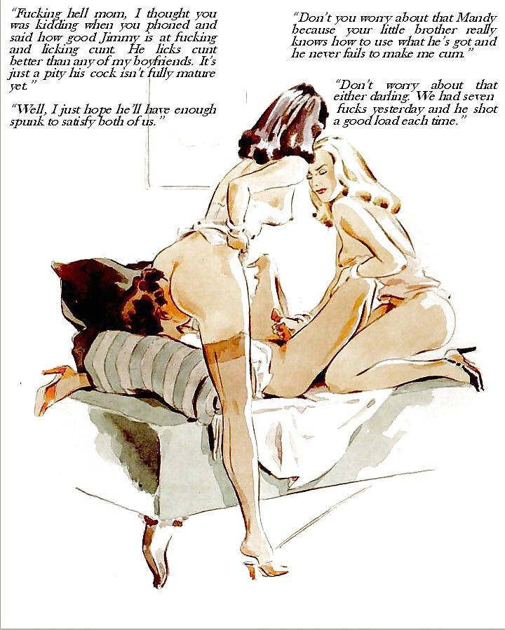 Vintage Art with Incest Captions [English] at XXX Teen Porn