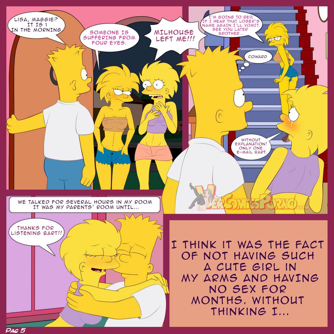 Bart cachindo kon SOUSSE  hermanas (croc) (english)